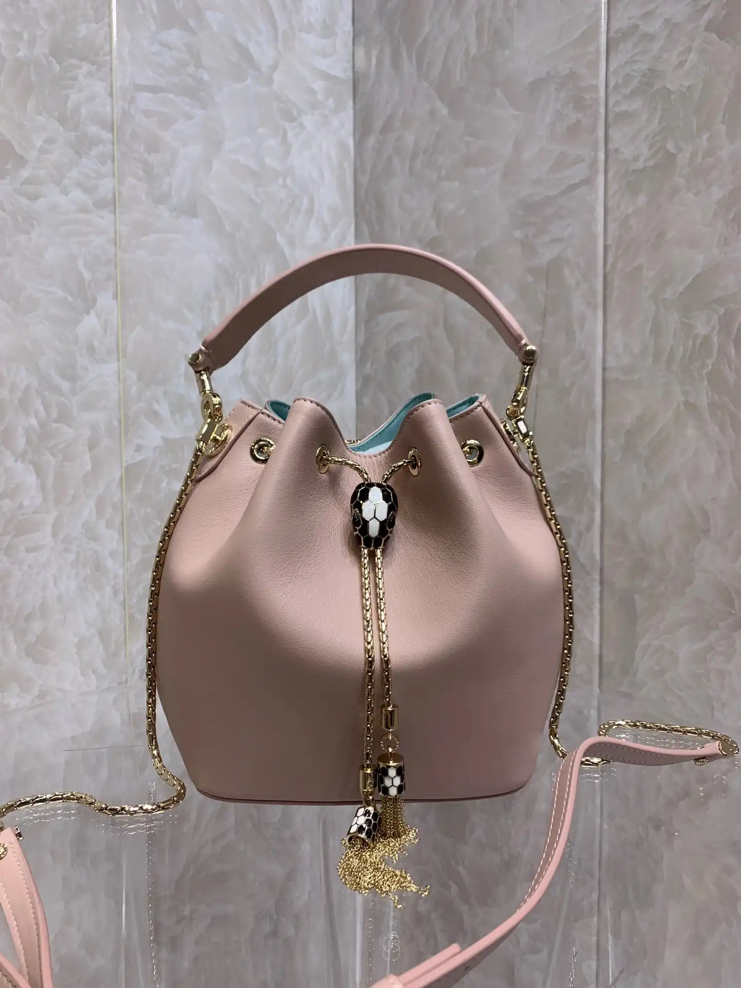 BVLGARI SERPENTI FOREVER BUCKET BAG 0125