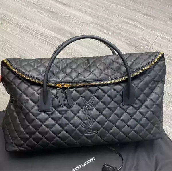 YSL ES GIANT TRAVEL BAG IN QUILTED LEATHER 0116