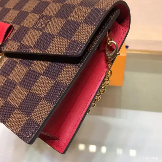 Hyperpeter VUITTON CHAIN LOUIS WALLET CROISETTE 0222