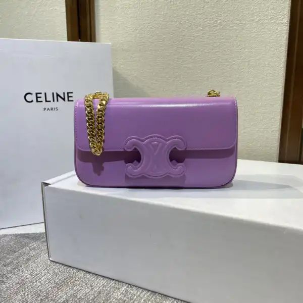 CELIN* CHAIN SHOULDER BAG TRIOMPHE 0204