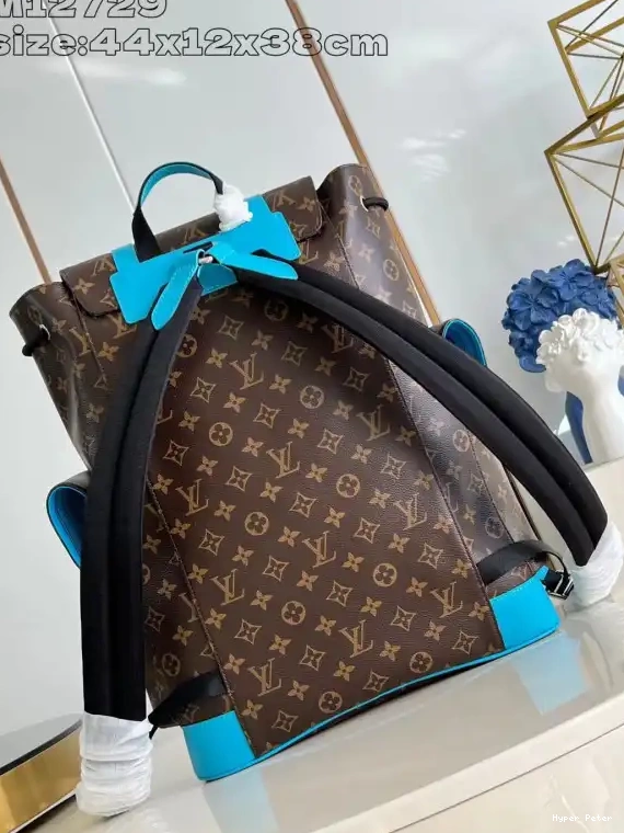 Hyperpeter MM-38*44*12.5CM Vuitton Louis Christopher Backpack 0221