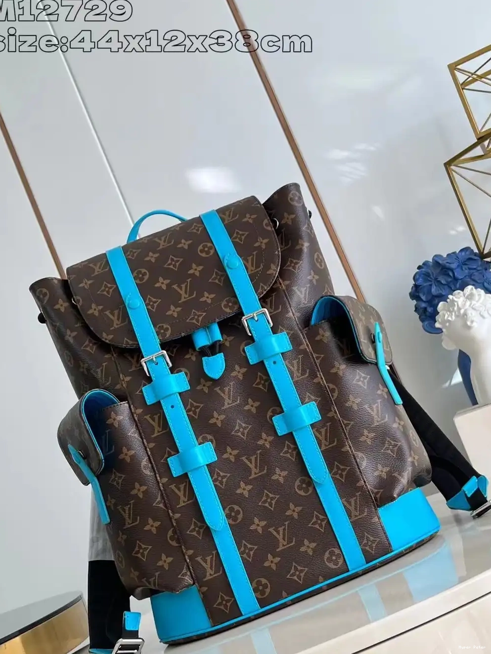 Hyperpeter MM-38*44*12.5CM Vuitton Louis Christopher Backpack 0221